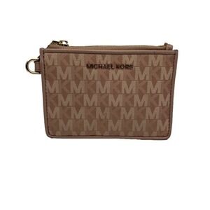 MICHAEL KORS Signature Canvas Cardholder